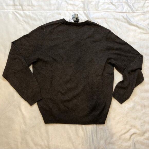 Joseph A. Bank Brown Wool Crewneck Sweater | Sz M, NWT - Picture 6 of 6
